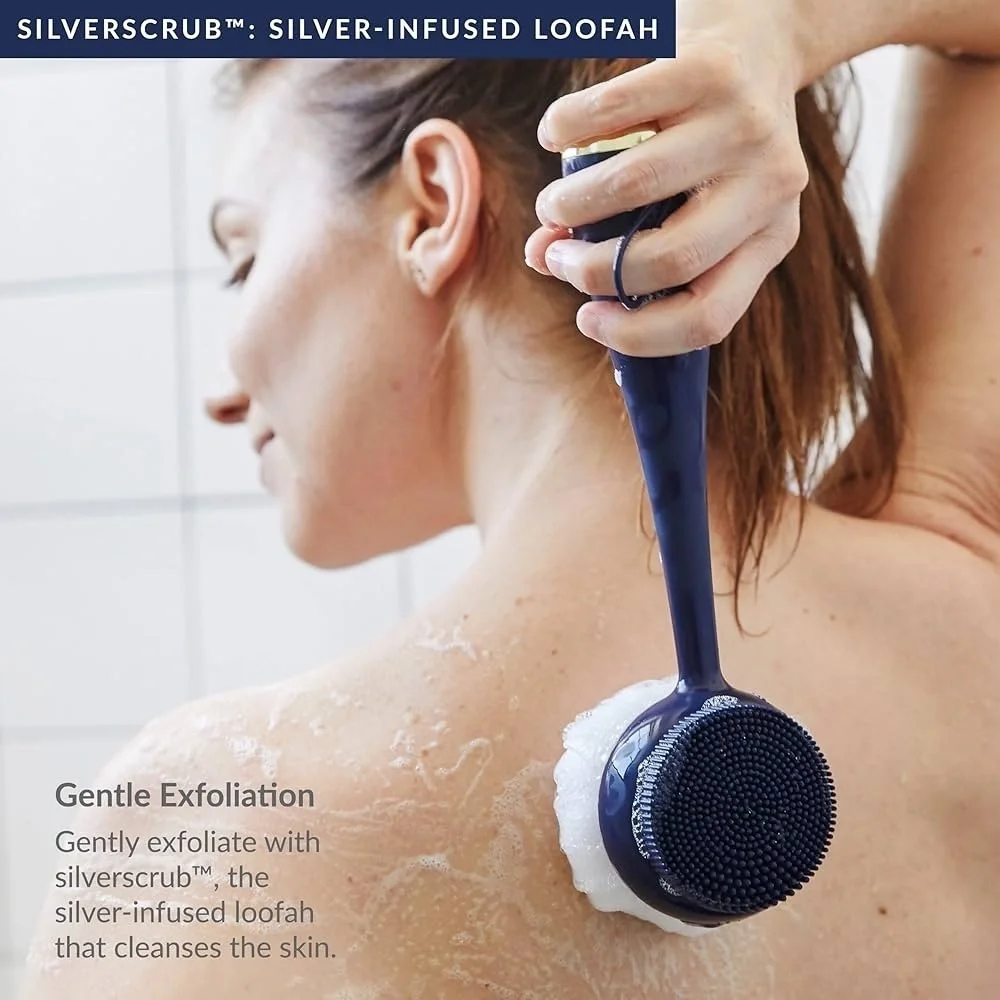 PMD Clean Body Smart Body Cleansing Device with Silicone Brush Three Attachments